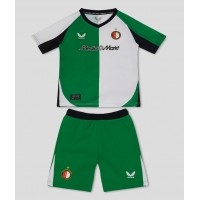 Echipament fotbal Feyenoord Tricou Treilea 2024-25 pentru copii maneca scurta (+ Pantaloni scurti)